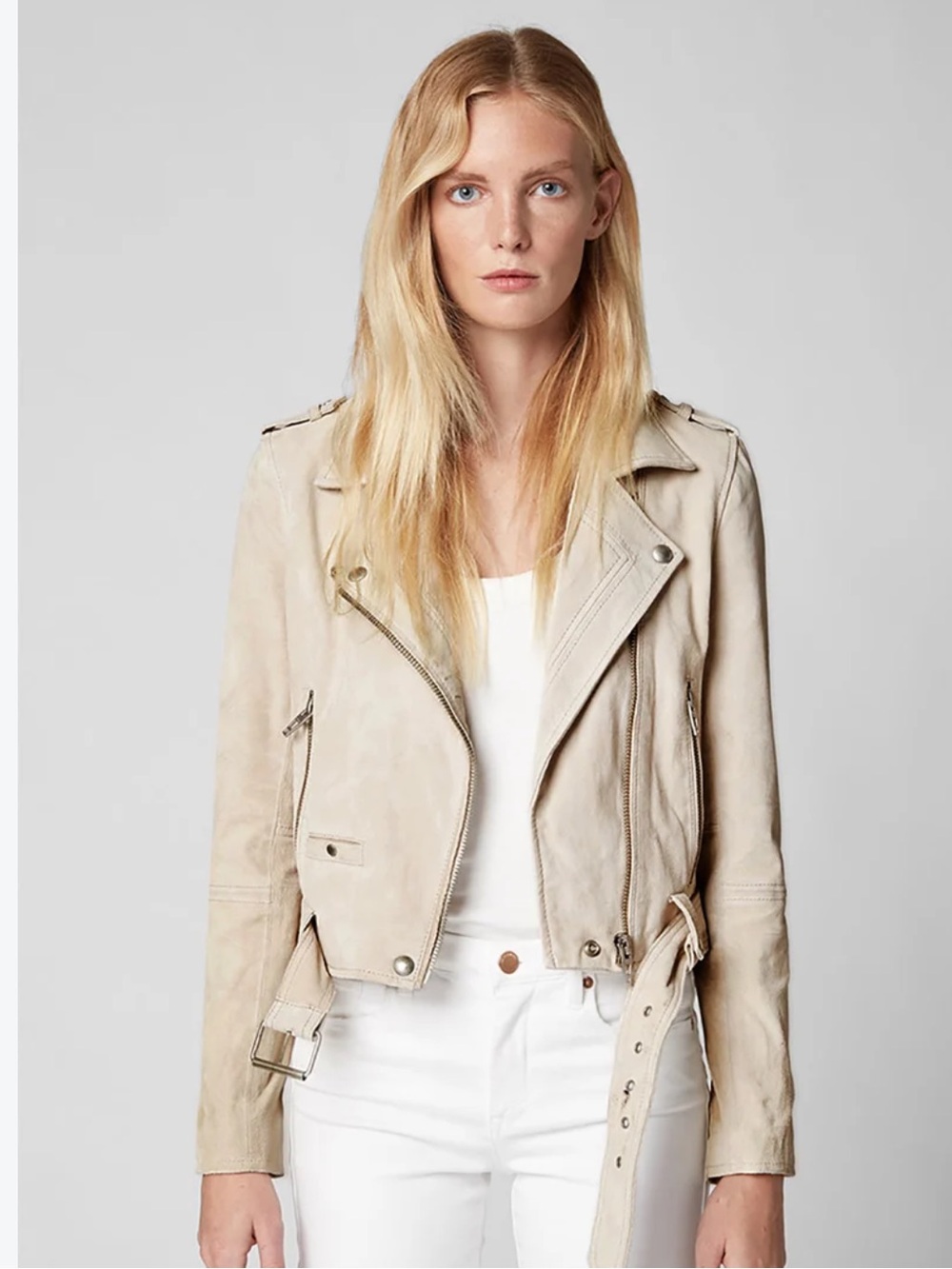 Blank nyc white sand jacket